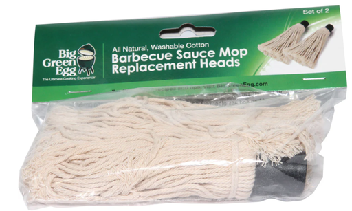 Big Green Egg Barbecue Sauce Mop Replacement Heads (Vintage) discontinued