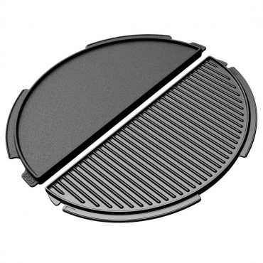 Big Green Egg - XL Half Moon Cast Iron Plancha Griddle