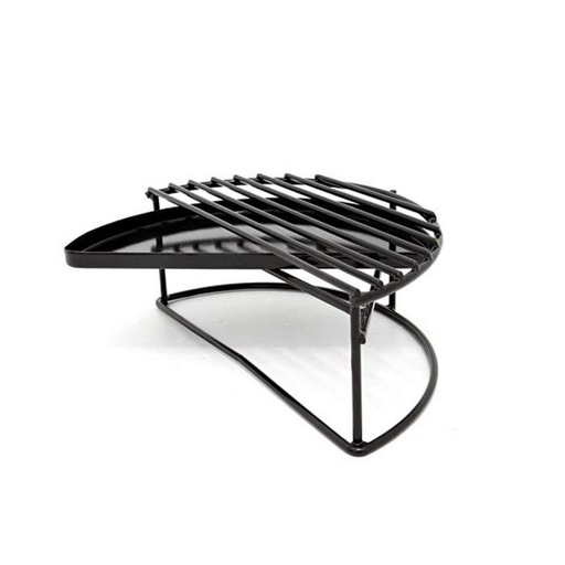 [101051] Big Green Egg - Lg Raised Grid with Drip Pan - Heritage Collection